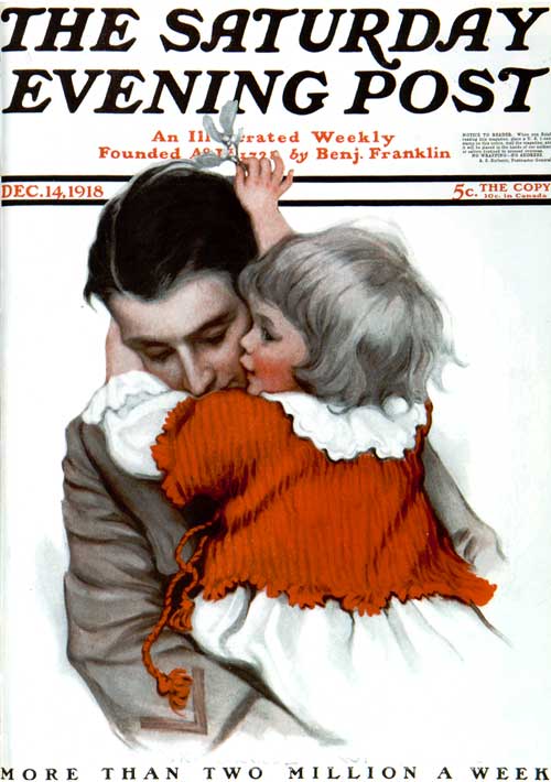 Soldier's embrace - Saturday Evening Post Soldier's embrace - Saturday Evening Post
